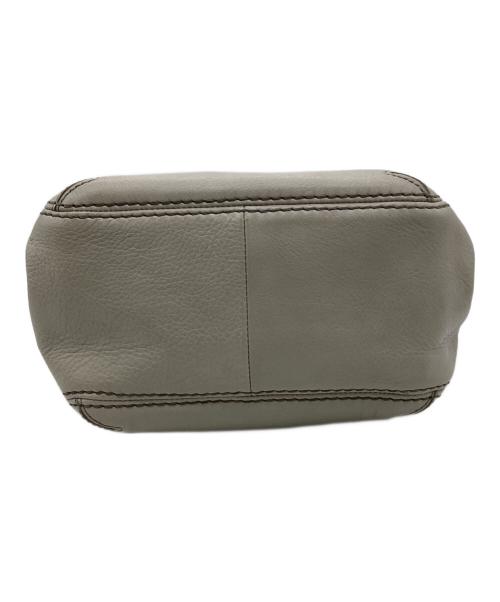 HIROFU（ヒロフ）HIROFU (ヒロフ) チッチョーネ レザー トートバッグ ベージュの古着・服飾アイテム