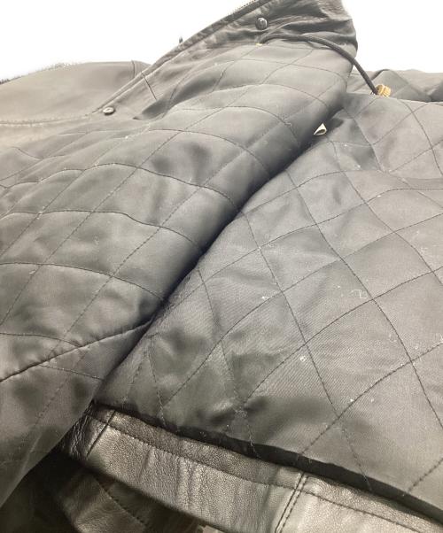 BALMAIN（バルマン）BALMAIN (バルマン) レザージャケット ブラック サイズ:Lの古着・服飾アイテム