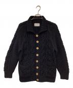 INVERALLANインバーアラン）の古着「3A ニットカーディガン」｜ブラック