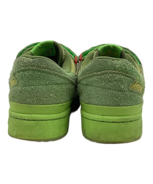 The Grinch（グリンチ）The Grinch (グリンチ) adidas (アディダス) Forum Low（フォーラム ロー）スニーカー グリーン サイズ:27.5cmの古着・服飾アイテム