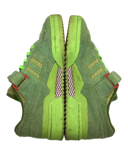 The Grinch（グリンチ）The Grinch (グリンチ) adidas (アディダス) Forum Low（フォーラム ロー）スニーカー グリーン サイズ:27.5cmの古着・服飾アイテム