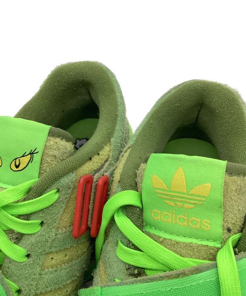 The Grinch（グリンチ）The Grinch (グリンチ) adidas (アディダス) Forum Low（フォーラム ロー）スニーカー グリーン サイズ:27.5cmの古着・服飾アイテム
