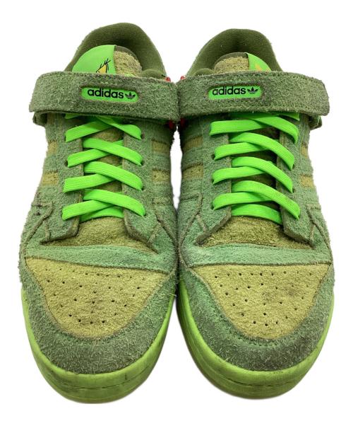 The Grinch（グリンチ）The Grinch (グリンチ) adidas (アディダス) Forum Low（フォーラム ロー）スニーカー グリーン サイズ:27.5cmの古着・服飾アイテム