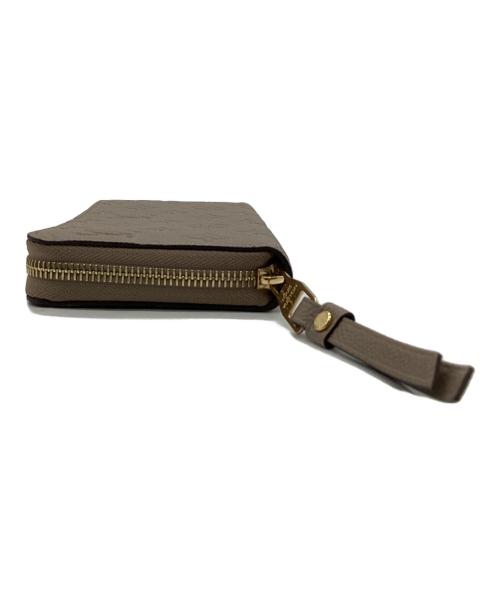 LOUIS VUITTON（ルイ ヴィトン）LOUIS VUITTON (ルイ ヴィトン) モノグラム アンプラント ジッピー ウォレット ベージュの古着・服飾アイテム