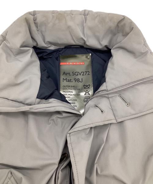 PRADA SPORTS（プラダスポーツ）PRADA SPORTS (プラダスポーツ) GORE-TEX（ゴアテックス）中綿コート グレー サイズ:48の古着・服飾アイテム