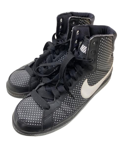 NIKE（ナイキ）NIKE (ナイキ) AIR TROUPE MID/エアトゥループミッド ブラック×ホワイト サイズ:25の古着・服飾アイテム