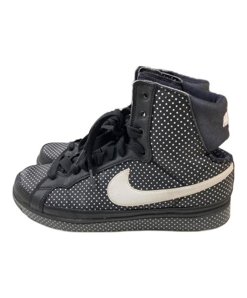 NIKE（ナイキ）NIKE (ナイキ) AIR TROUPE MID/エアトゥループミッド ブラック×ホワイト サイズ:25の古着・服飾アイテム