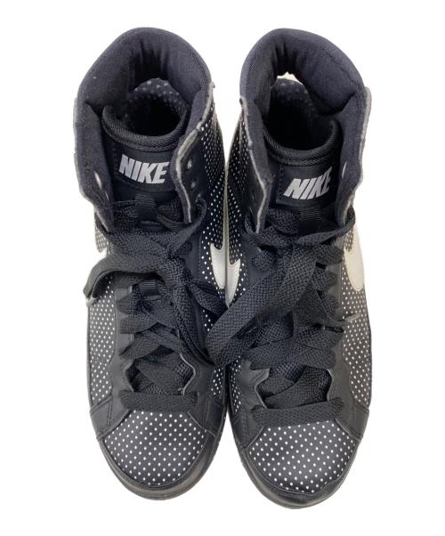 NIKE（ナイキ）NIKE (ナイキ) AIR TROUPE MID/エアトゥループミッド ブラック×ホワイト サイズ:25の古着・服飾アイテム