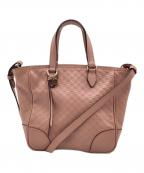 GUCCIグッチ）の古着「マイクログッチシマ 2WAYバッグ」｜ピンク