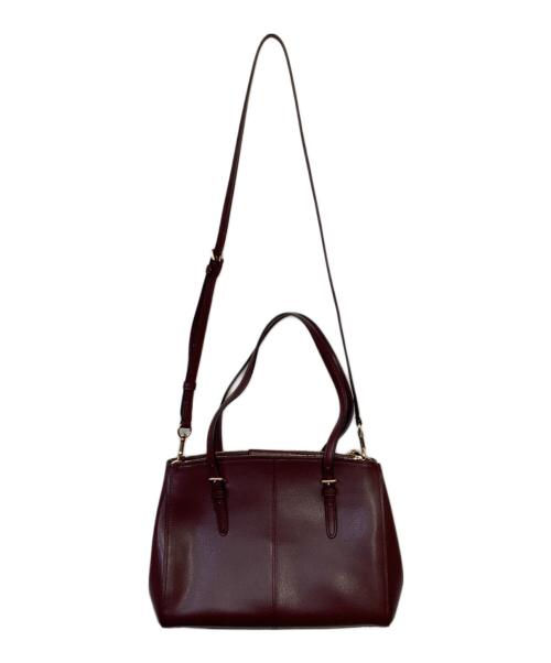 COACH（コーチ）COACH (コーチ) Turnlock Carryall 29（ターンロック キャリーオール 29） ワインレッドの古着・服飾アイテム