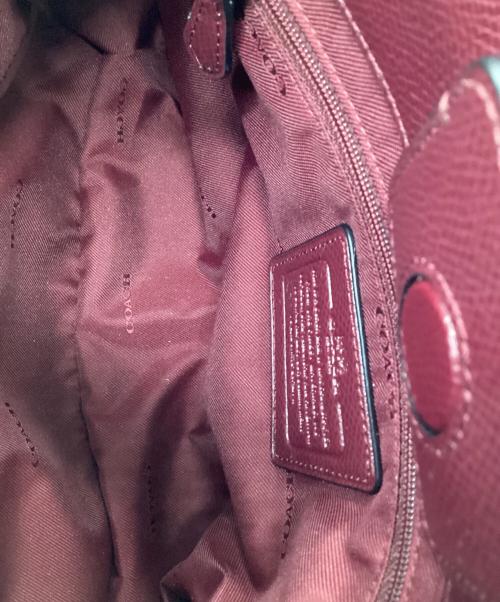 COACH（コーチ）COACH (コーチ) Turnlock Carryall 29（ターンロック キャリーオール 29） ワインレッドの古着・服飾アイテム