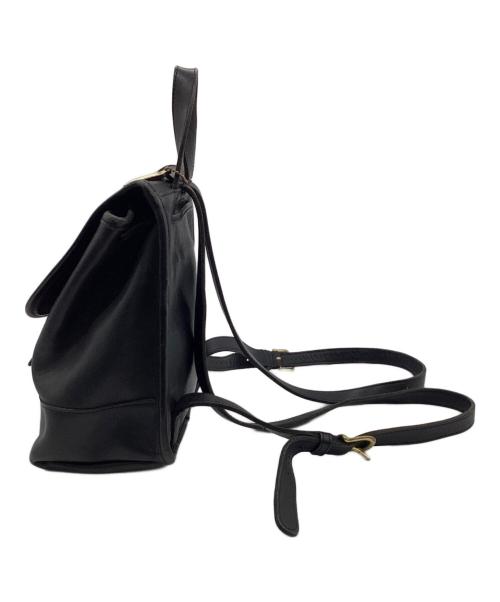 COACH（コーチ）COACH (コーチ) レザー ミニリュック ブラックの古着・服飾アイテム