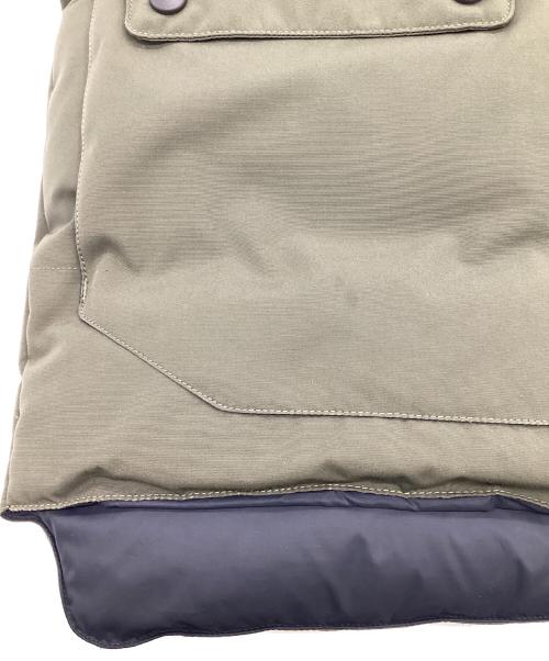 ARCTIC EXPLORER（アークティックエクスプローラー）ARCTIC EXPLORER (アークティックエクスプローラー) ダウンベスト カーキ サイズ:Mの古着・服飾アイテム