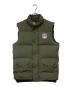 ARCTIC EXPLORER（アークティックエクスプローラー）の古着「ダウンベスト」｜カーキ