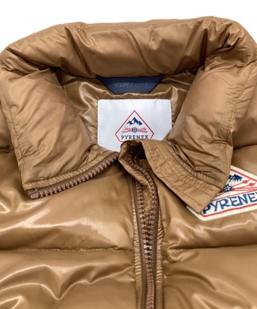 Pyrenex（ピレネックス）Pyrenex (ピレネックス) JOHN 2（ジョン 2）ダウンベスト ブラウン サイズ:Mの古着・服飾アイテム
