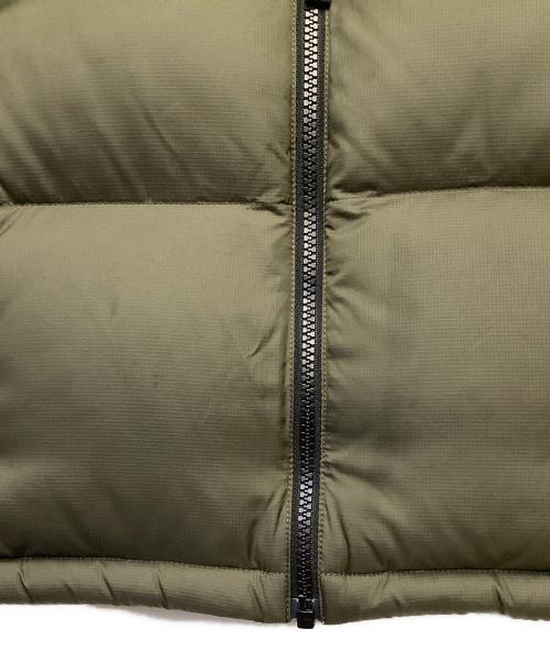 THE NORTH FACE（ザ ノース フェイス）THE NORTH FACE (ザ ノース フェイス) ヌプシベスト カーキ×ブラック サイズ:Lの古着・服飾アイテム