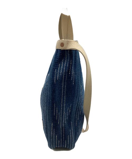 DOUBLE RL（ダブルアールエル）DOUBLE RL (ダブルアールエル) ショルダーバッグ インディゴの古着・服飾アイテム