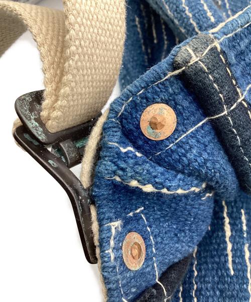 DOUBLE RL（ダブルアールエル）DOUBLE RL (ダブルアールエル) ショルダーバッグ インディゴの古着・服飾アイテム