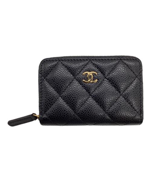 CHANEL（シャネル）CHANEL (シャネル) カードケース ブラックの古着・服飾アイテム