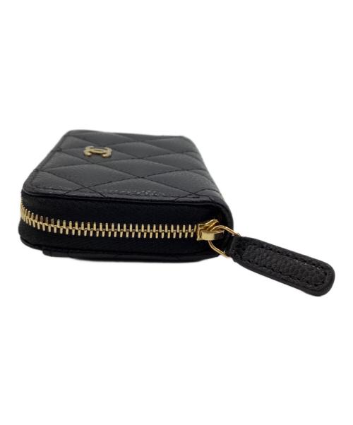 CHANEL（シャネル）CHANEL (シャネル) カードケース ブラックの古着・服飾アイテム