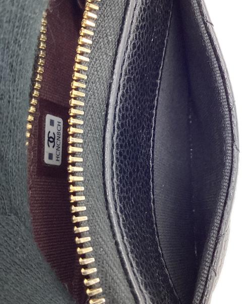 CHANEL（シャネル）CHANEL (シャネル) カードケース ブラックの古着・服飾アイテム