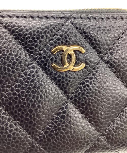 CHANEL（シャネル）CHANEL (シャネル) カードケース ブラックの古着・服飾アイテム