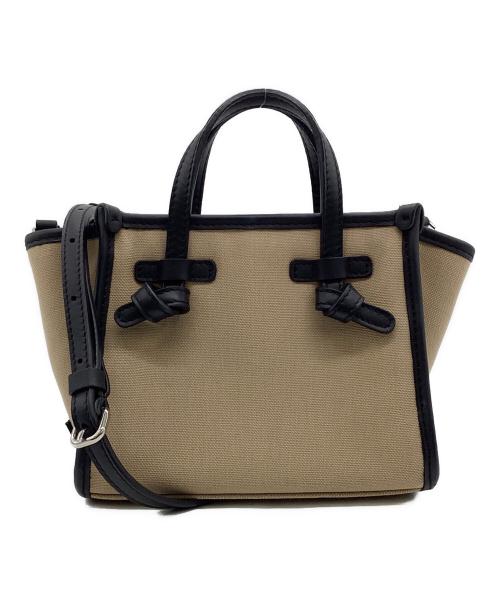 GIANNI CHIARINI（ジャンニ キアリーニ）GIANNI CHIARINI (ジャンニ キアリーニ) ミス マルチェッラ ショルダーバッグ ベージュの古着・服飾アイテム