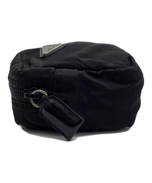 PRADA（プラダ）PRADA (プラダ) ミニポーチ ブラックの古着・服飾アイテム