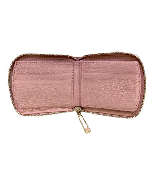 HER SCHEDULE（ハースケジュール）Her Schedule (ハースケジュール) 2つ折り財布 ピンクの古着・服飾アイテム