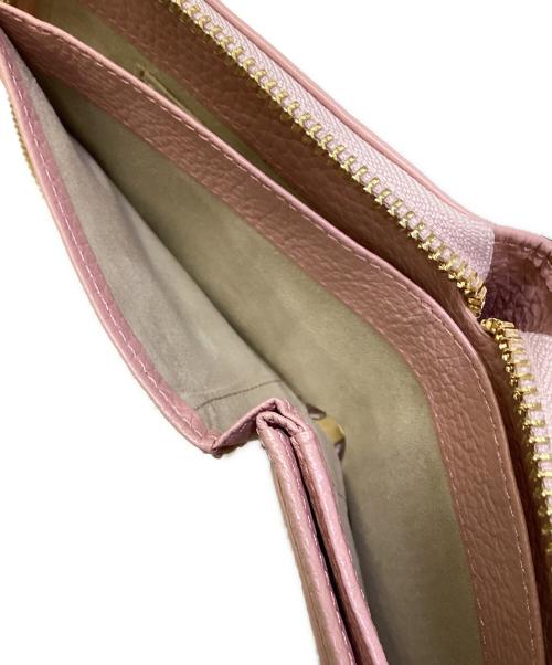 HER SCHEDULE（ハースケジュール）Her Schedule (ハースケジュール) 2つ折り財布 ピンクの古着・服飾アイテム