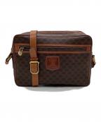 CELINEセリーヌ）の古着「マカダム ショルダーバッグ」｜ブラウン