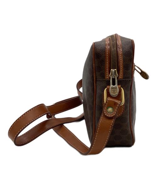 CELINE（セリーヌ）CELINE (セリーヌ) マカダム ショルダーバッグ ブラウンの古着・服飾アイテム