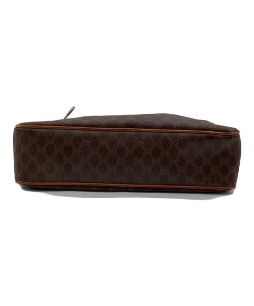 CELINE（セリーヌ）CELINE (セリーヌ) マカダム ショルダーバッグ ブラウンの古着・服飾アイテム