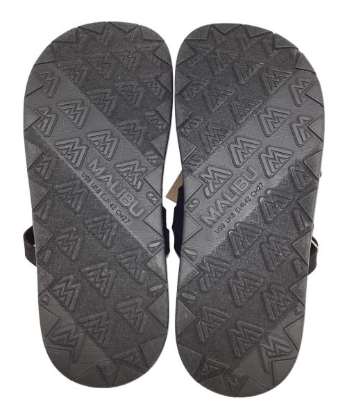 MALIBU（マリブ）MALIBU (マリブ) ZUMA サンダル ブラック サイズ:27cmの古着・服飾アイテム