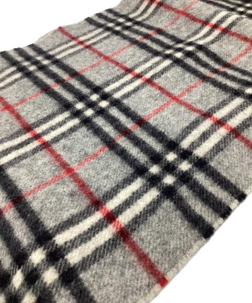 Burberry's（バーバリー）Burberry's (バーバリーズ) マフラー グレーの古着・服飾アイテム