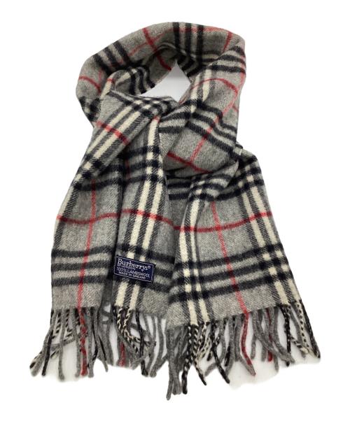 Burberry's（バーバリー）Burberry's (バーバリーズ) マフラー グレーの古着・服飾アイテム