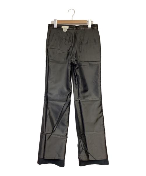 DRIES VAN NOTEN（ドリスヴァンノッテン）DRIES VAN NOTEN (ドリスヴァンノッテン) レザーパンツ ブラック サイズ:46の古着・服飾アイテム