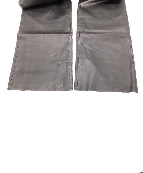 DRIES VAN NOTEN（ドリスヴァンノッテン）DRIES VAN NOTEN (ドリスヴァンノッテン) レザーパンツ ブラック サイズ:46の古着・服飾アイテム