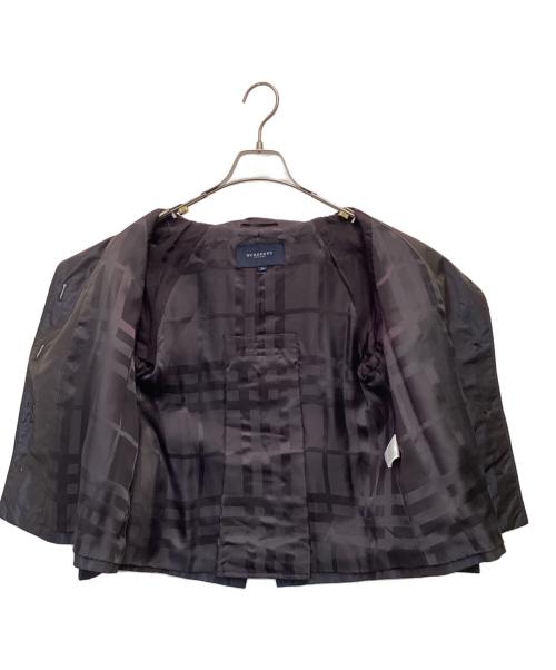 BURBERRY（バーバリー）BURBERRY (バーバリー) ショートジャケット パープル サイズ:38の古着・服飾アイテム