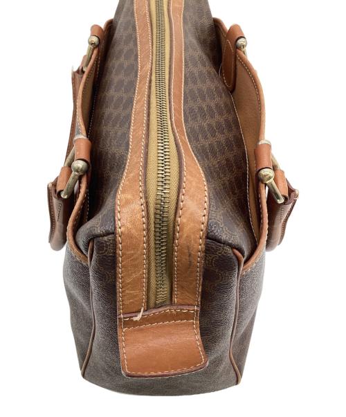 CELINE（セリーヌ）CELINE (セリーヌ) マカダム ハンドバッグ ブラウンの古着・服飾アイテム