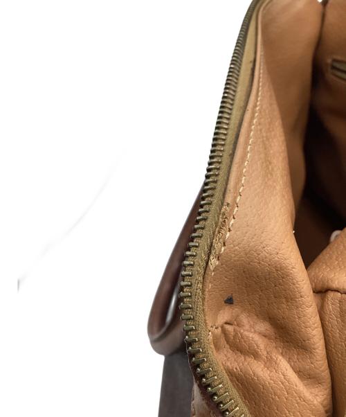 CELINE（セリーヌ）CELINE (セリーヌ) マカダム ハンドバッグ ブラウンの古着・服飾アイテム