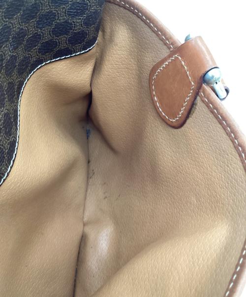CELINE（セリーヌ）CELINE (セリーヌ) マカダム ハンドバッグ ブラウンの古着・服飾アイテム