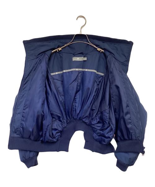 adidas by stella McCartney（アディダス バイ ステラマッカートニー）adidas by stella McCartney (アディダス バイ ステラマッカートニー) パデットジャケット ブルー サイズ:OTの古着・服飾アイテム