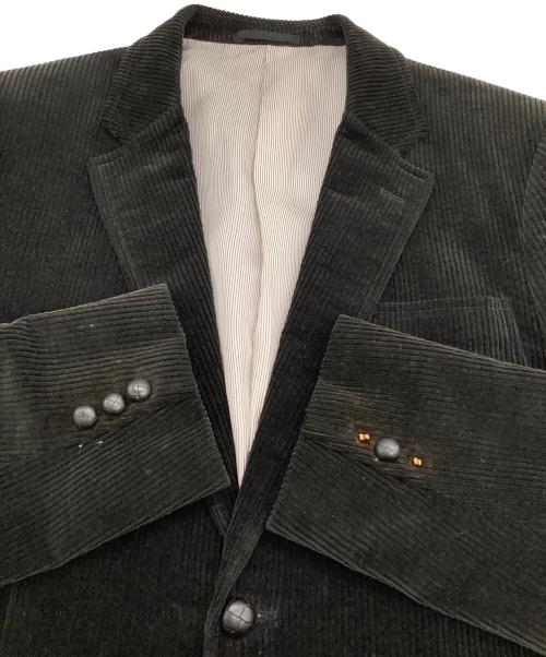 COMME des GARCONS（コムデギャルソン）COMME des GARCONS (コムデギャルソン) コーデュロイジャケット ブラック サイズ:Mの古着・服飾アイテム