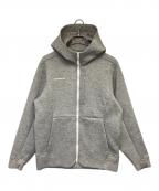 MAMMUTマムート）の古着「ダイノ 2.0 ミッドレイヤー フーデッド ジャケット アジアンフィット」｜グレー