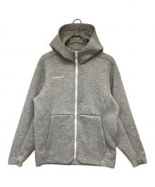 MAMMUT（マムート）の古着「ダイノ 2.0 ミッドレイヤー フーデッド ジャケット アジアンフィット」｜グレー