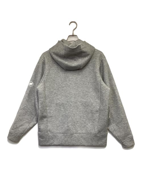 MAMMUT（マムート）MAMMUT (マムート) ダイノ 2.0 ミッドレイヤー フーデッド ジャケット アジアンフィット グレー サイズ:ASIA XLの古着・服飾アイテム