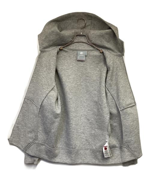 MAMMUT（マムート）MAMMUT (マムート) ダイノ 2.0 ミッドレイヤー フーデッド ジャケット アジアンフィット グレー サイズ:ASIA XLの古着・服飾アイテム