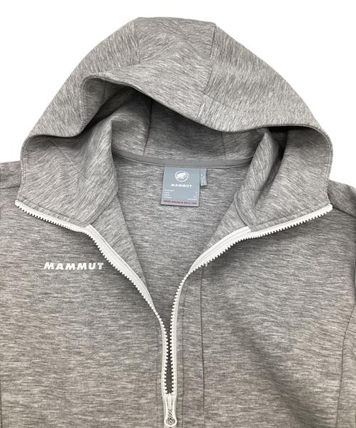 MAMMUT（マムート）MAMMUT (マムート) ダイノ 2.0 ミッドレイヤー フーデッド ジャケット アジアンフィット グレー サイズ:ASIA XLの古着・服飾アイテム