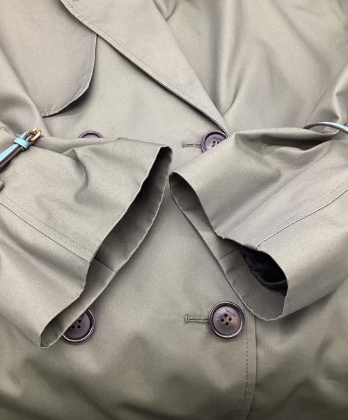 COACH（コーチ）COACH (コーチ) リラックスドダブルブレステッドトレンチ カーキ サイズ:Sの古着・服飾アイテム